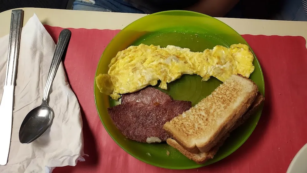 One Egg Pork Roll and Toast